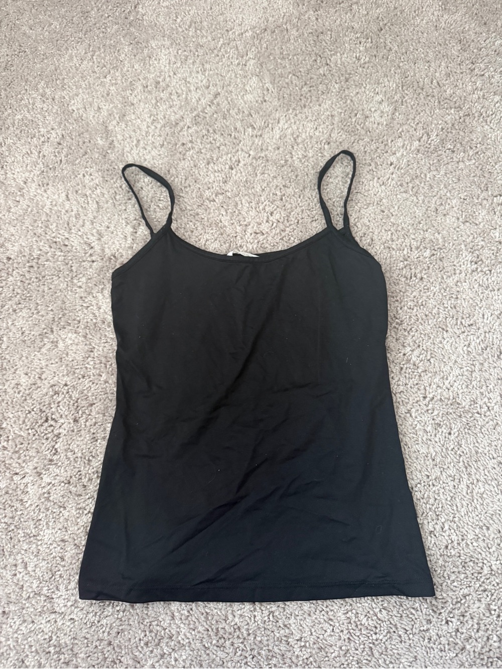 H&M Black Spaghetti Strap Tank Top